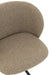 Chair Turn/Up/Down Linen Dark Brown/Beige-Eetkamerstoelen-J-Line