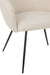 Chair Wales Steel/Foam Ivory-Eetkamerstoelen-J-Line