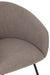 Chair Wales Steel/Foam Taupe-Eetkamerstoelen-J-Line