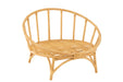 Chair+Cushion Rattan/Textile Natural/White-Fauteuils-J-Line