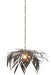 Chandelier Leaf Metal Black-Hanglampen-J-Line