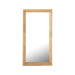 Chevar Naturel Eiken Hout Spiegel Rechthoekig L-Spiegels-PTMD