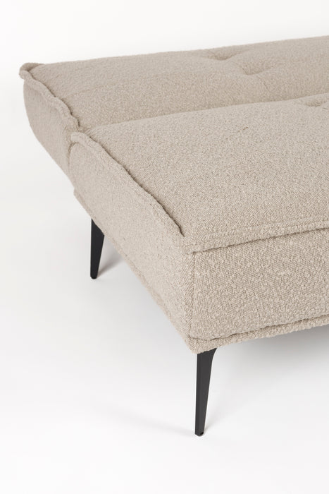 Cielke Slaapbank | Beige | 184x90x84-Slaapbanken-Creating Home