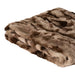 Clarisse Bruin Imitatiebont Plaid Rechthoekig S-Plaid-PTMD