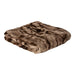 Clarisse Bruin Imitatiebont Plaid Rechthoekig S-Plaid-PTMD