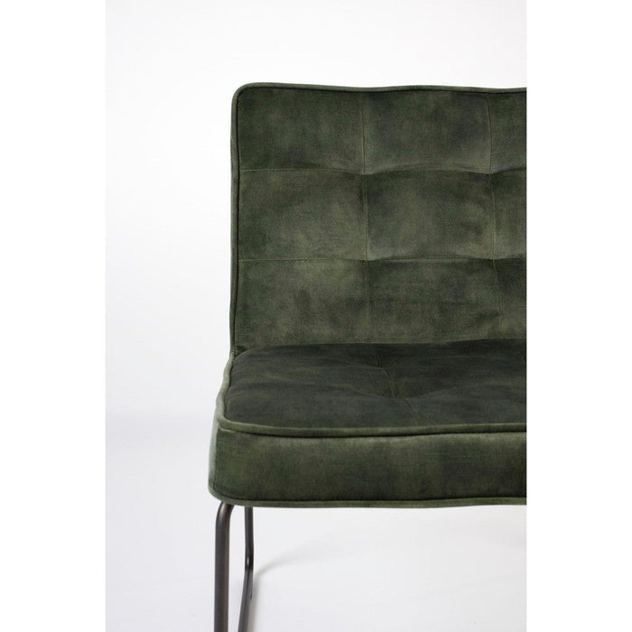 Clark Fauteuil Grijs Groen-Fauteuils-Creating Home