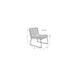 Clark Fauteuil Grijs Groen-Fauteuils-Creating Home