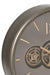 Clock Gears Mdf Grey/Gold Small-Klokken-J-Line