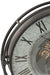 Clock Metal Border Roman Numerals Metal Grey/Black/Gold Small-Klokken-J-Line