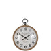 Clock Round Ball Glass Wood Natural Small-Klokken-J-Line