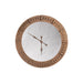 Clock+Mirror Wood Natural Large-Klokken-J-Line