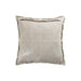 Cobie Taupe Suède Leer Sierkussen Vierkant S-Decoratief kussen-PTMD