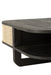 Coffee Table Molly Exotic Wood/Rattan Black-Salontafels-J-Line