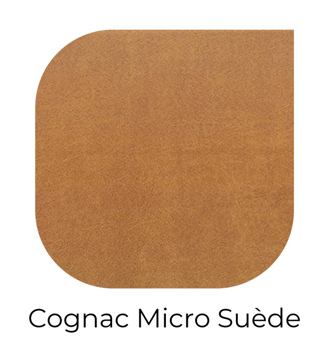LABEL51 Eetkamerstoel Noah Cognac Micro Suede 47x61x85 cm-Eetkamerstoelen-LABEL51