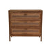 Commode met 3 laden - 90x42x85- Naturel - Teak/rotan-Ladenkast-HSM Collection