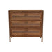 Commode met 3 laden - 90x42x85- Naturel - Teak/rotan-Ladenkasten-HSM Collection