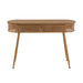 Console 2 lades metaal/hout bruin-Console tafels-J-Line
