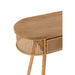 Console 2 lades metaal/hout bruin-Console tafels-J-Line
