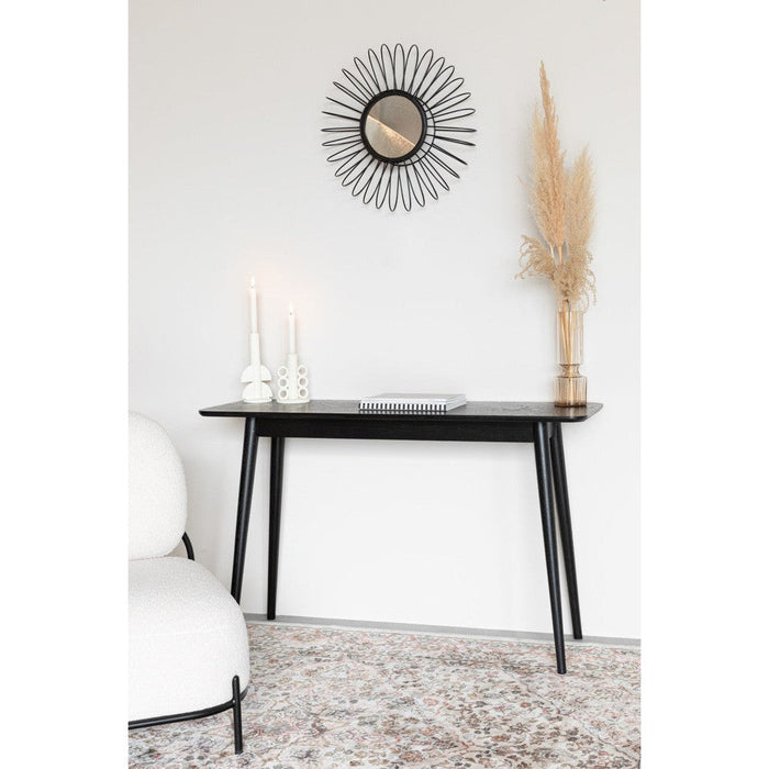 Console Tafel Fabio 120X40 Black-Consoletafels-Creating Home