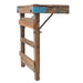 Console Verouderd gerecycleerd hout bruin-Consoletafels-J-Line