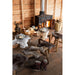 Console Verouderd gerecycleerd hout bruin-Consoletafels-J-Line