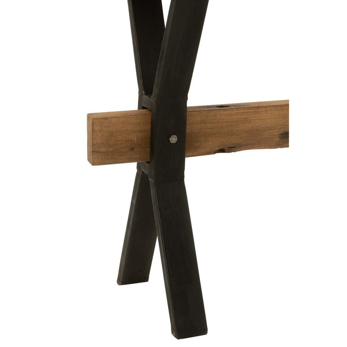 Console Verouderd hout bruin-Console tafels-J-Line