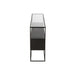 Console Vierkant metaal/glas zwart-Console tafels-J-Line