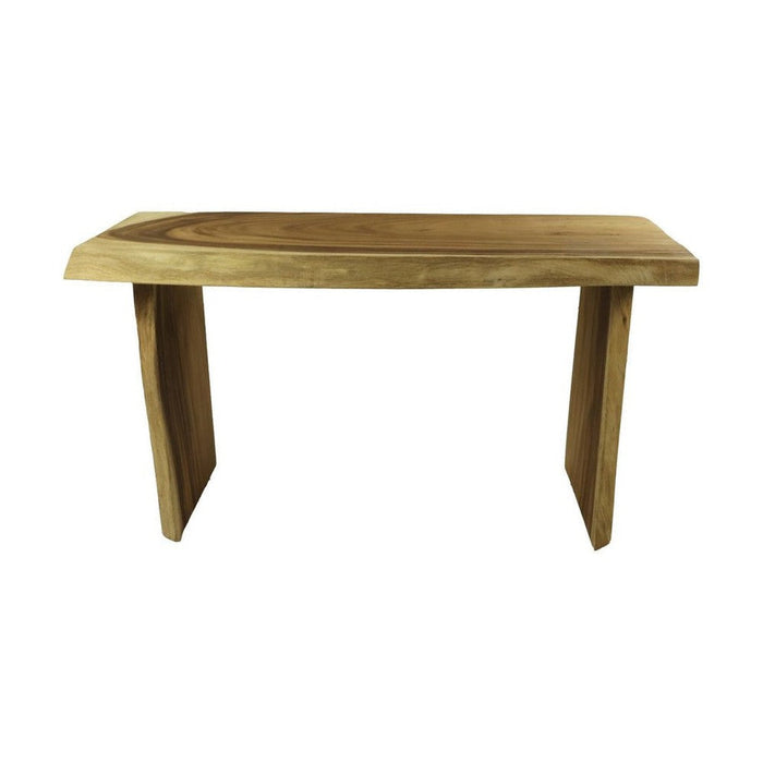 Console tafel - 140x40x80 - Naturel - Munggur-Console tafels-HSM Collection