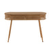 Console tafel 2 Lades Metaal | Hout Brown-Console tafels-J-Line