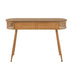 Console tafel 2 Lades Metaal | Hout Brown-Console tafels-J-Line