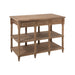 Console tafel 6 Lades Hout Natuurlijk-Console tafels-J-Line