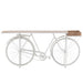 Console tafel Bicycle Metaal | Mango Hout Wit | Natuurlijk-Console tafels-J-Line