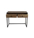 Console tafel Dublin - 100x45x75 - Mangohout/ijzer - Naturel/zwart-Console tafels-HSM Collection