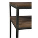 Console tafel Hout | Metaal Brown + Zwart-Console tafels-J-Line