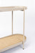 Consoletafel Amaya MDF Beige 39x85 cm-Consoletafels-Creating Home