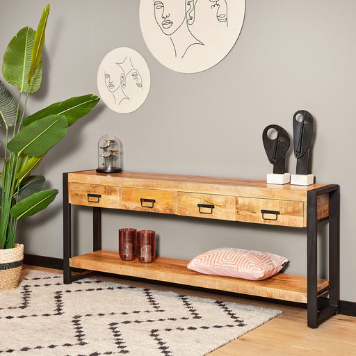 Consoletafel Boaz 180 cm 180x35x76 cm-Consoletafels-Starfurn