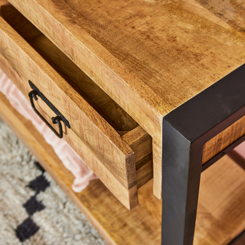 Consoletafel Boaz 180 cm 180x35x76 cm-Consoletafels-Starfurn