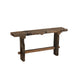 Lamp Bruin Recycled hout 35 cm-Tafellampen-J-Line