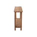 Lamp Naturel Recycled hout Vierkant 35 cm-Tafellampen-J-Line