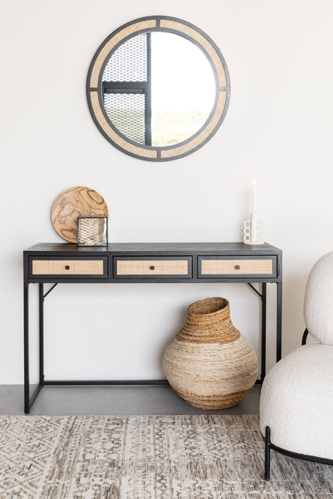 Consoletafel Guuji MDF Zwart 40x120 cm-Consoletafels-Creating Home