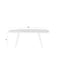 Consoletafel Webster Metaal, Teak Bruin 118x37 cm-Consoletafels-Creating Home