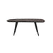 Consoletafel Webster Metaal, Teak Bruin 118x37 cm-Consoletafels-Creating Home
