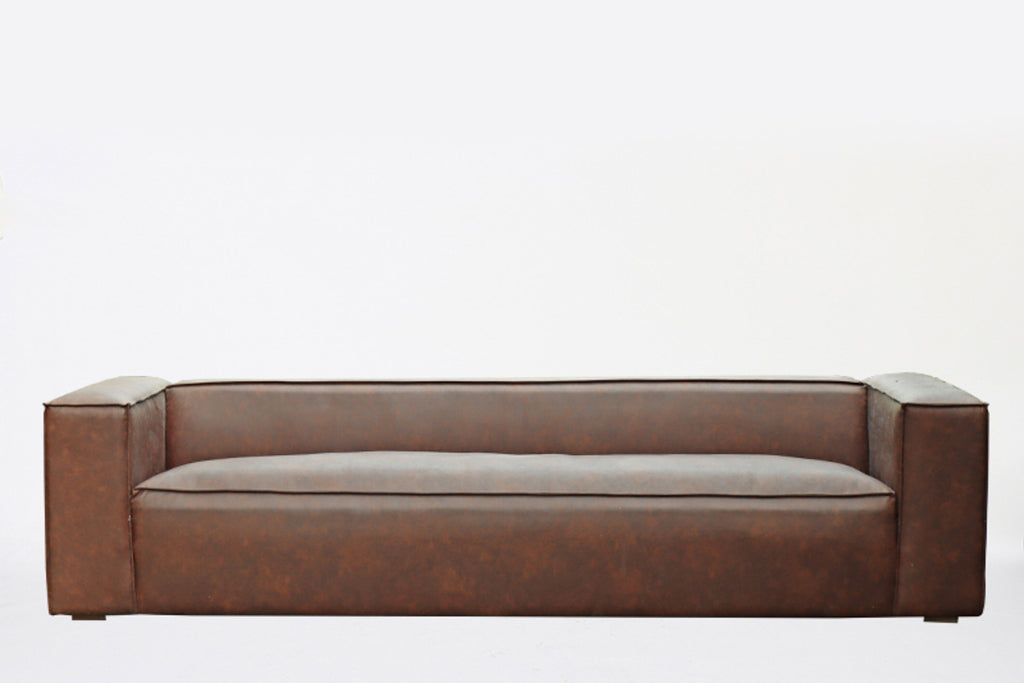 Couch 4Seat Modern Dark Brown-4-Zitsbanken-J-Line