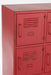 Cupboard 9 Drawer Metal Red-Opbergkasten-J-Line