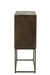 Cupboard On Foot Pino Metal/Mango Wood Brown/Grey-Ladenkasten-J-Line