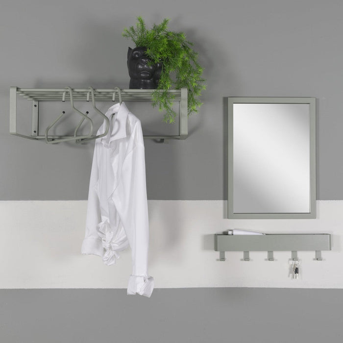 DAX PLAY 5 Wandkapstok - Dusty Green Spinder Design-Kapstokken-Spinder