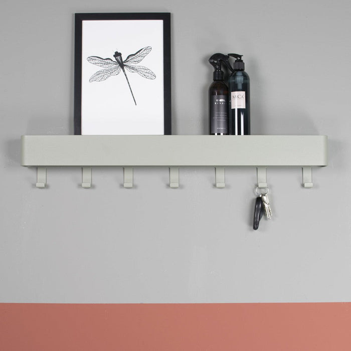 DAX PLAY 7 Wandkapstok - Dusty Green Spinder Design-Kapstokken-Spinder