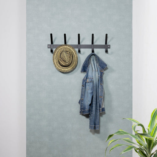 DEXTER 5 Wandkapstok - Zwart Spinder Design-Kapstokken-Spinder