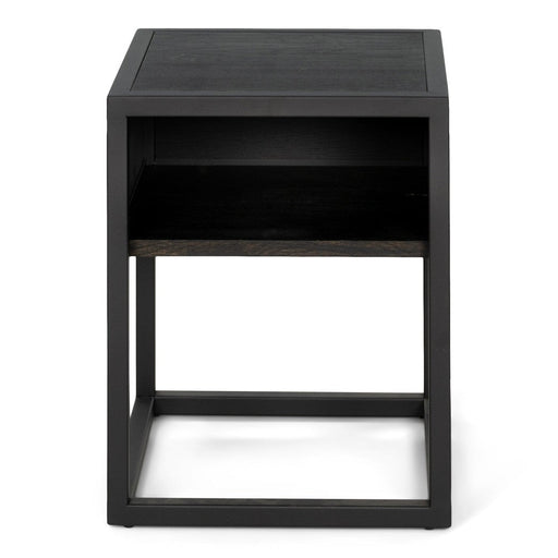 DIVA ONE-NIGHTSTAND Nachtkast - Zwart / Zwart-Bijzettafels-Spinder