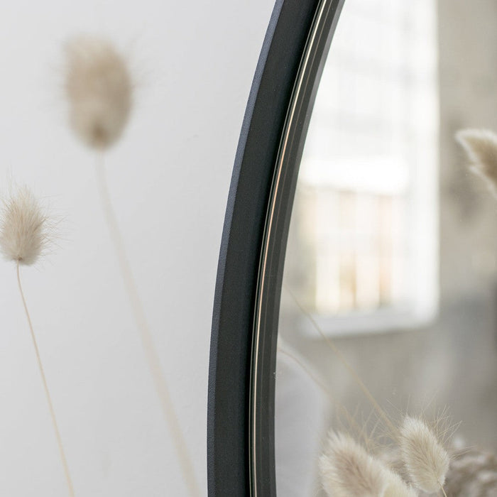 DONNA 5 ø 90 Spiegel - Zwart Spinder Design-Spiegels-Spinder